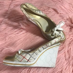 Coach Wedges 👠✨✨